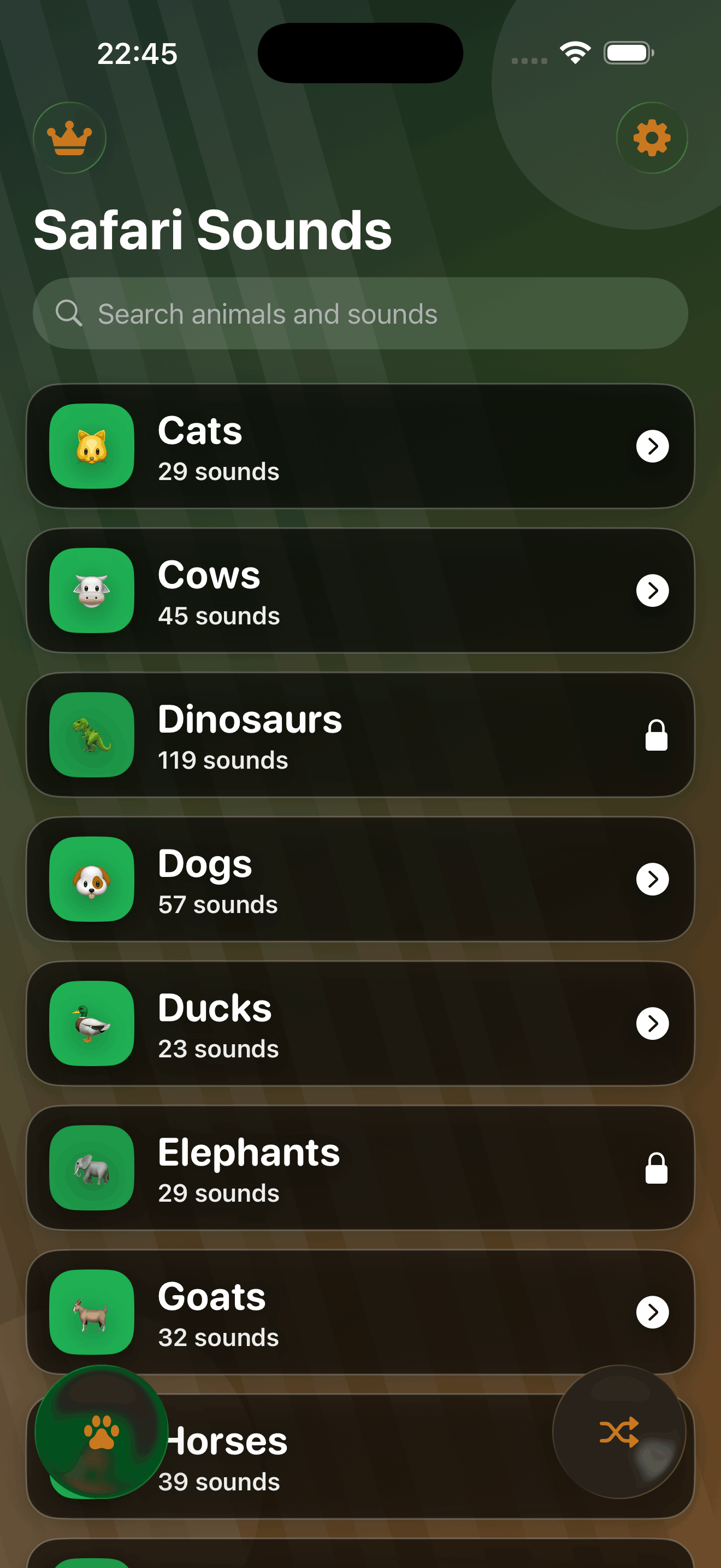 Safari Sounds screenshot 1
